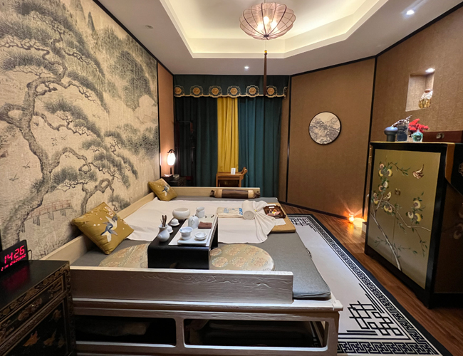 武汉江岸足疗减压会所环境展示（二）一种真挚的艺术生活态度